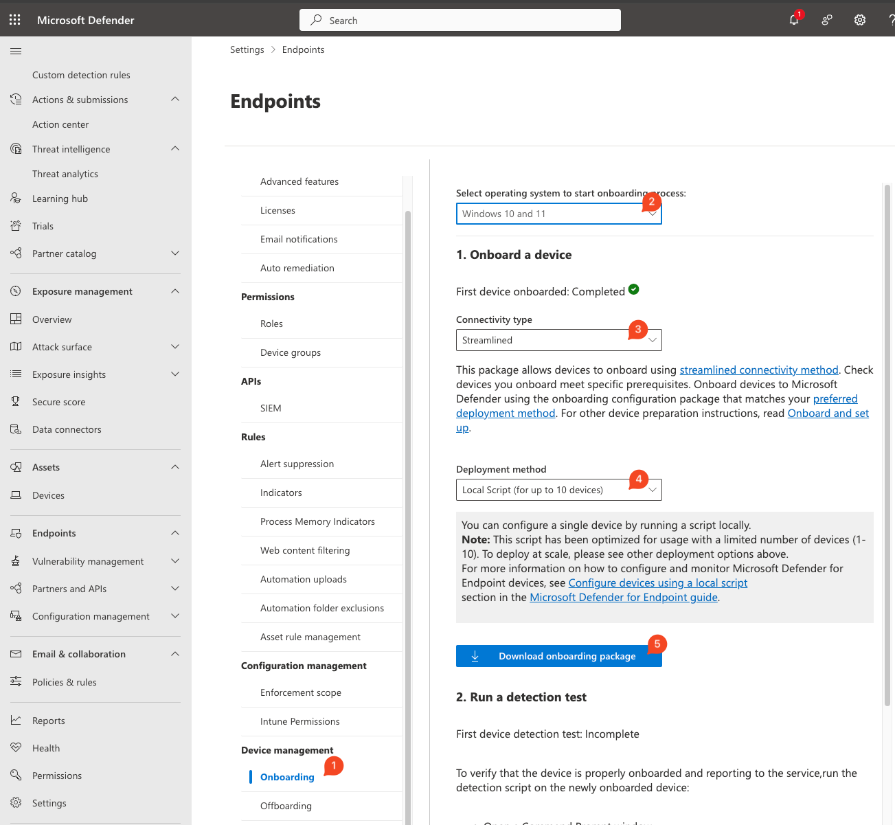 How to download onboarding package